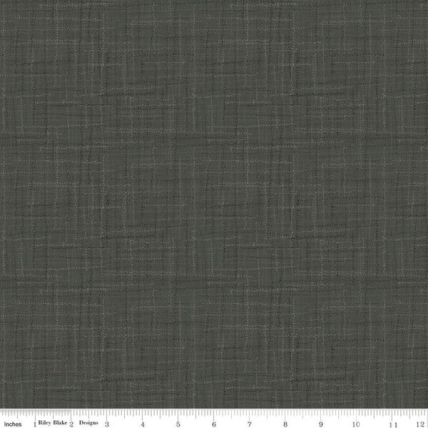 Grasscloth Cottons Charcoal Riley Blake Designs